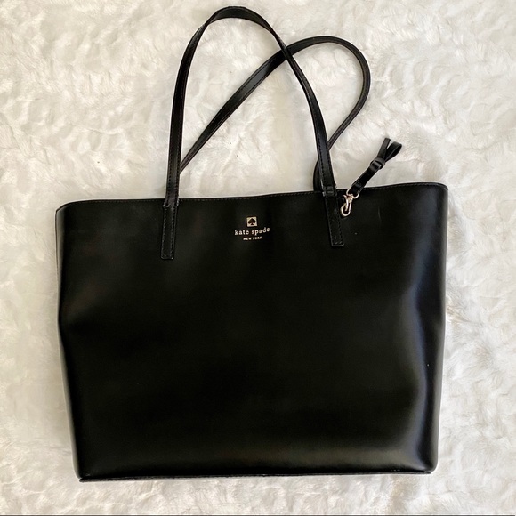 Kate Spade Sawyer leather Tori tote black - Picture 5 of 8